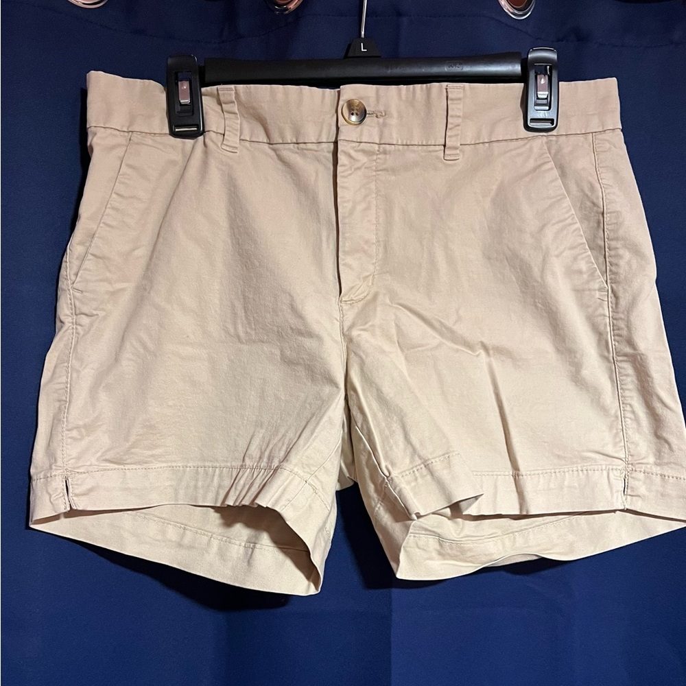 Old Navy Beige Mid-Rise Shorts